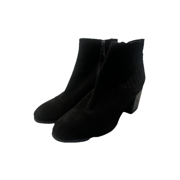 Blondo Shoes - Blondo Sabina Black Suede Leather Waterproof‎ Winter Ankle Boots Size 10
